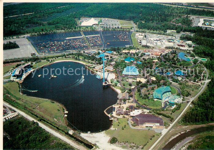Orlando Florida Sea World aerial view