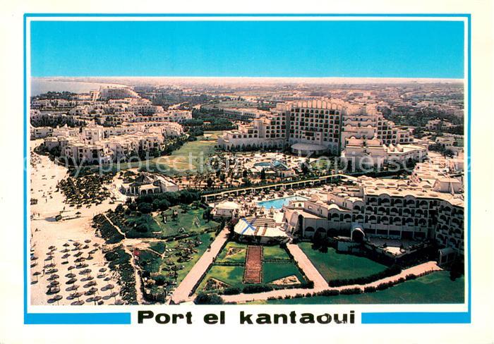 Port El-Kantaoui Tunesie Vue aérienne