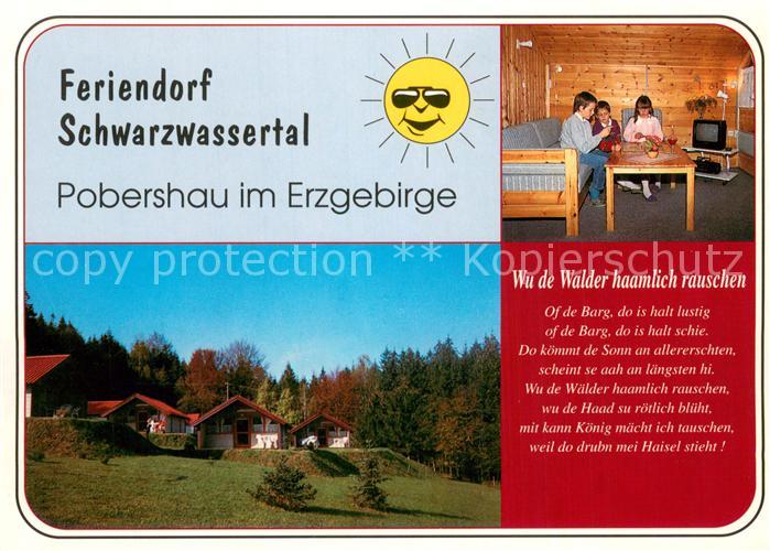 Pobershau Feriendorf Schwarzwassertal im Erzgebirge