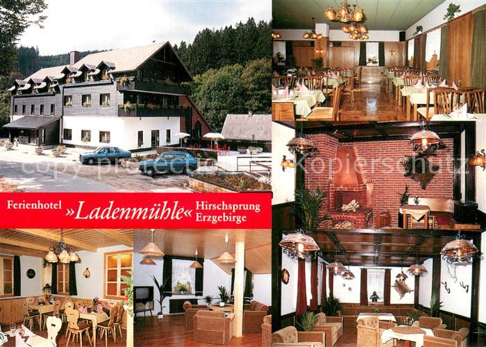 Hirschsprung Ferienhotel Ladenmuehle Restaurant Kaminecke