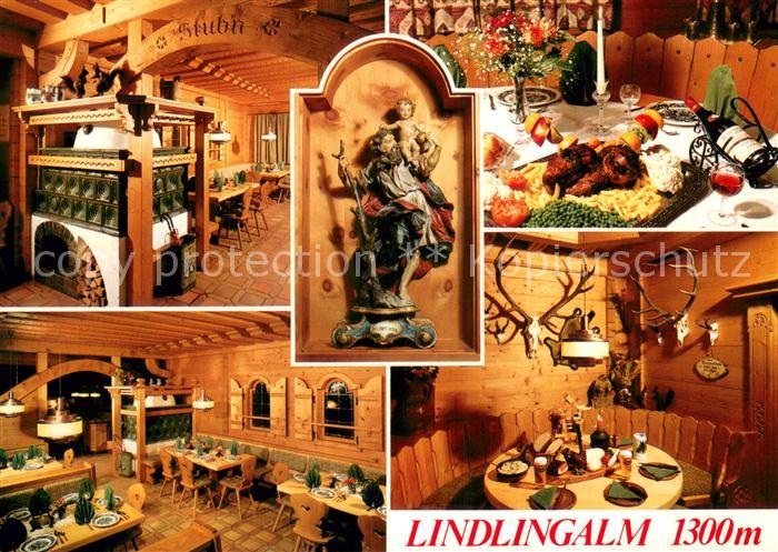 Hinterglemm Saalbach Bergrestaurant Lindlingalm im Glemmertal