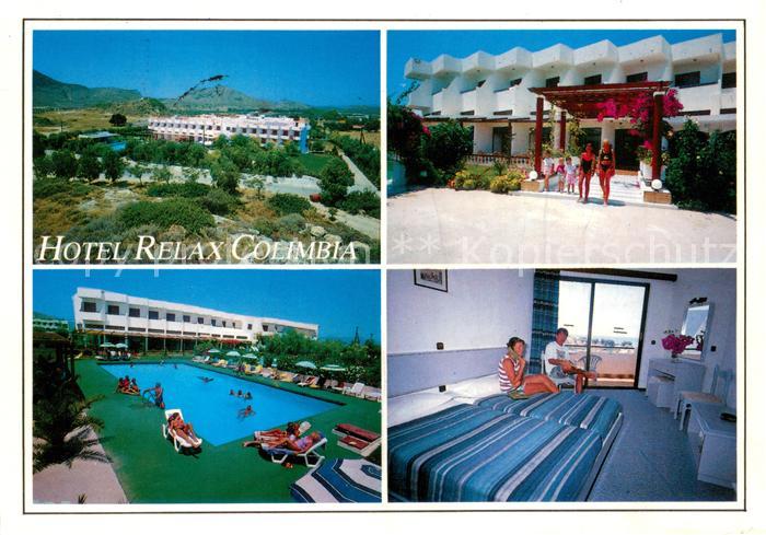 Kolymbia Hotel Relax Fremdenzimmer Swimming Pool