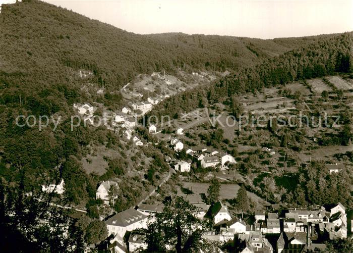 Schoenau Odenwald Panorama Greiner Tal