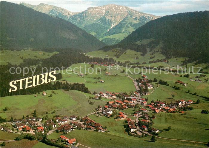 Steibis Oberstaufen Bayern mit Hochgrat Allgaeuer Alpen