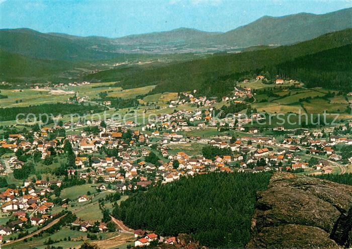 Bodenmais Panorama Blick vom Silberberg Bayerischer Wald