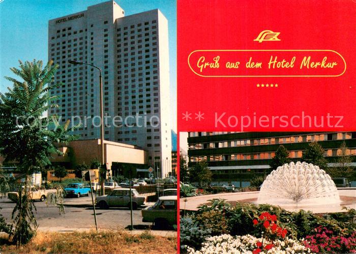 LEIPZIG Sachsen Hotel Merkur Wasserspiele