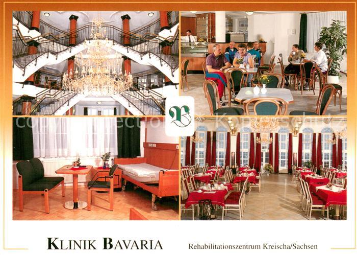 Kreischa Klinik Bavaria Rehabilitationszentrum Speisesaal Patientenzimmer