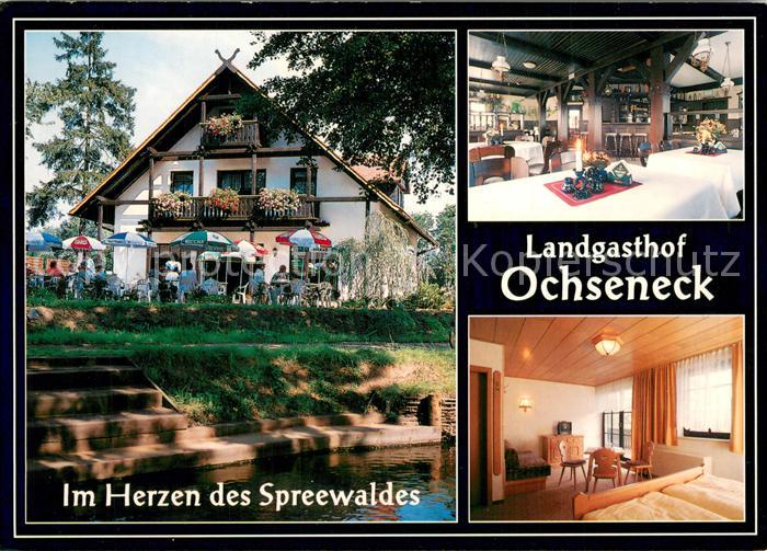 Burg Spreewald Landgasthof Ochseneck Restaurant Fremdenzimmer