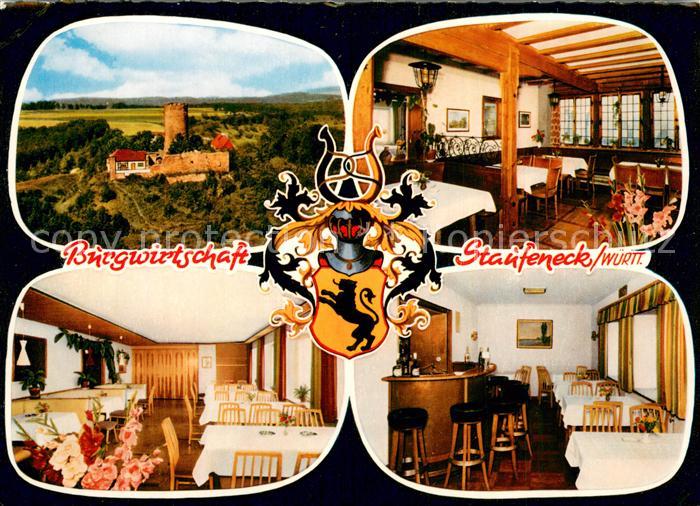 Suessen Burggaststaette Staufeneck Panorama Burg