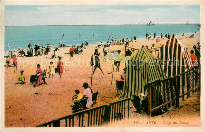 Sete Cette Strand d. Casinos