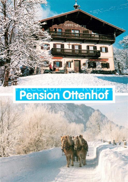 Walchsee Tirol Pension Ottenhof Schnee Winter