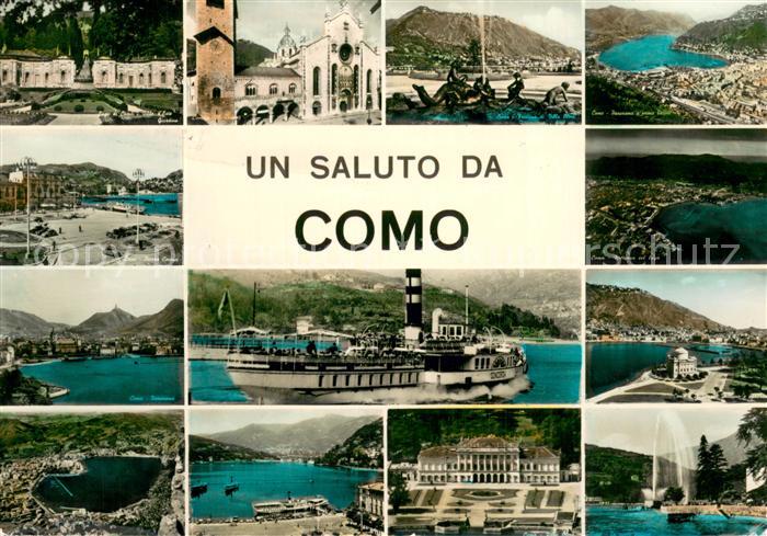 Dongo Lago di Como Lago di Como Teilansichten