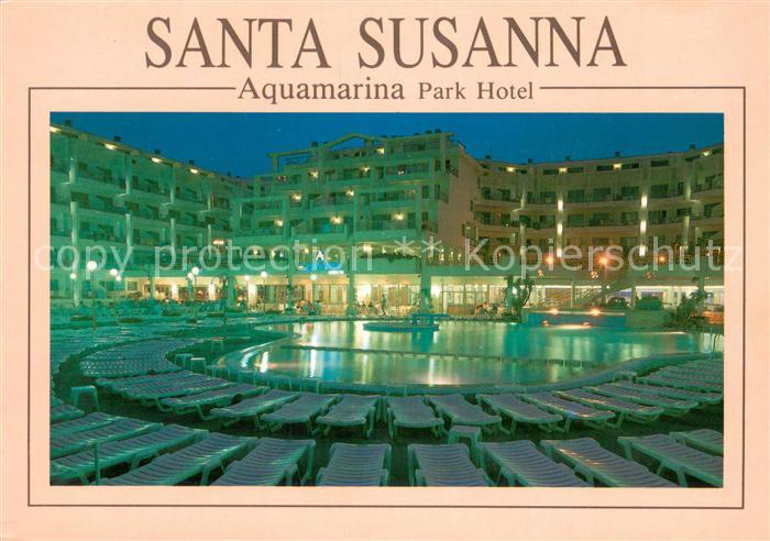 Santa Susanna Cataluna Aquamarina Park Hotel Pool