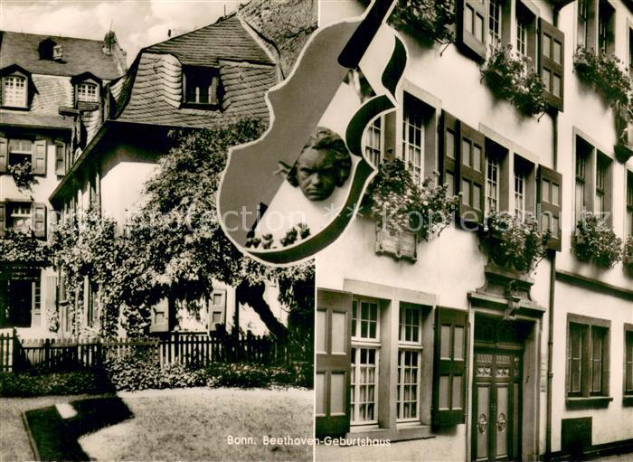 Bonn Rhein Beethovens Geburtshaus