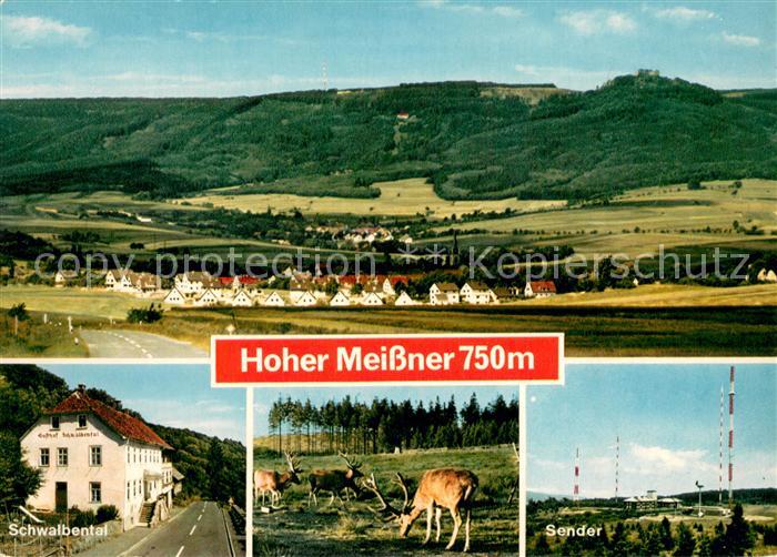 Vockerode Eschwege Hoher Meissner Schwalbental Sender Hirsche