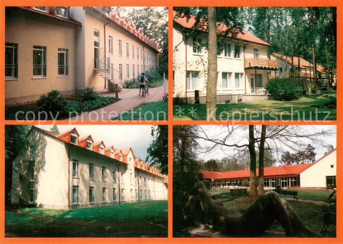 Wandlitz Brandeburg-Klinik Bettenhaus Einzelhaeuser Kurhaus