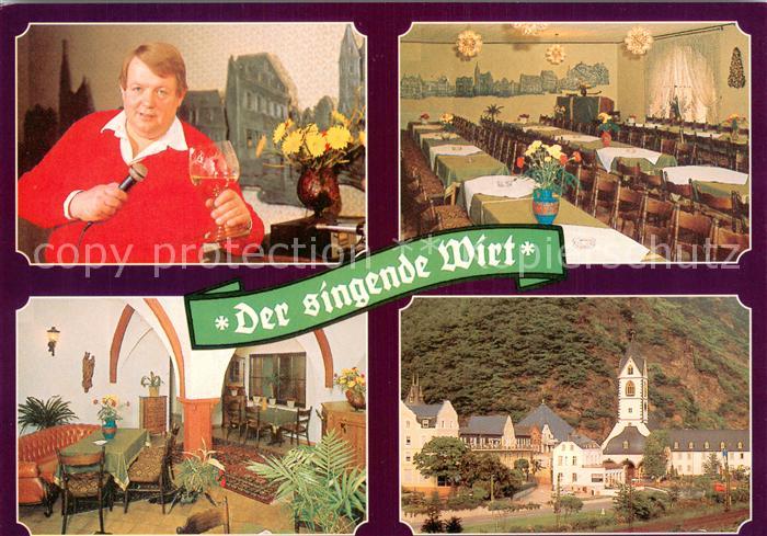 Kamp-Bornhofen Hotel Kurfuerst Der singende Wirt Manfred Schreiner