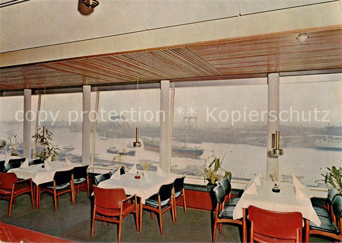 HAMBURG  CITY Restaurant Bavaria-Blick Hamburger Hafen