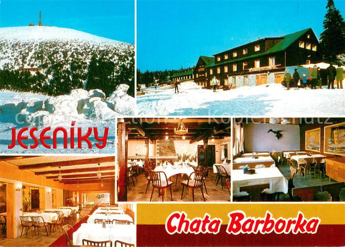 Karlova Studanka Jeseniky Praded Chata Barborka Berghotel Altvatergebirge