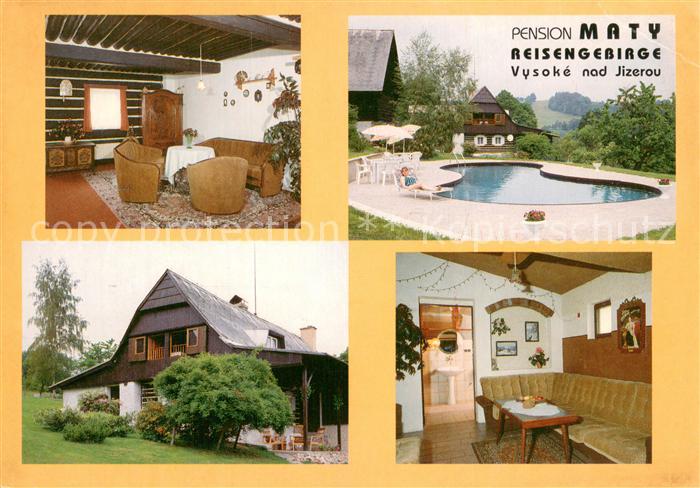 Vysoke nad Jizerou Pension Maty Fremdenzimmer Swimming Pool