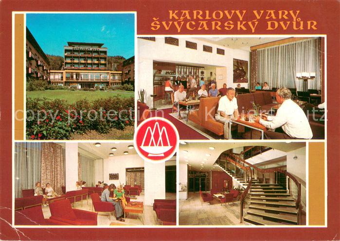 Karlovy Vary Karlsbad Sanatorium Svycarsky dvur