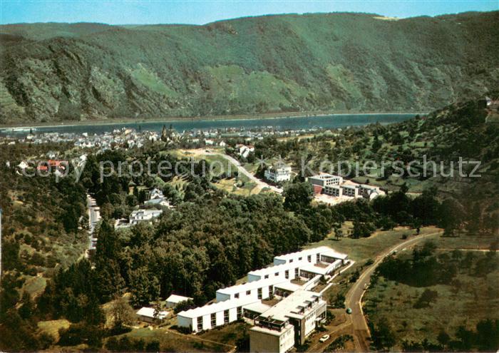 Bad Salzig Sanatorium Fliegeraufnahme