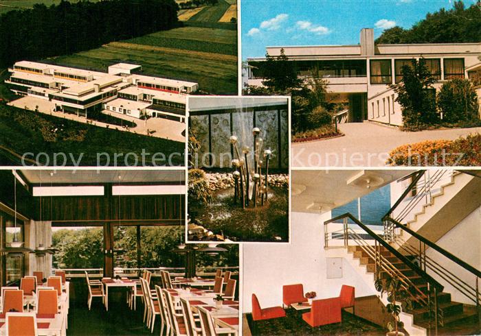 Hardert Altenerholungsheim am Rosenberg Speisesaal Treppenaufgang