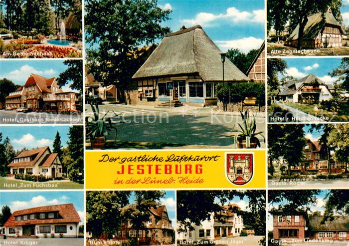Jesteburg Gemeindehaus Hotel Niedersachsen Hotel Zum Fuchsbau Hotel Krueger Alte