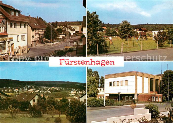 Fuerstenhagen Hessen Teilansichten Spielplatz Panorama