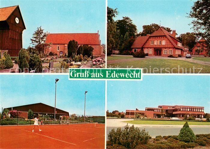 Edewecht Gutshaeuser Tennisplatz Rathaus