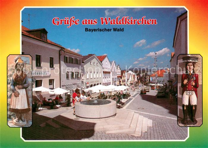 Waldkirchen Niederbayern Fussgaengerzone