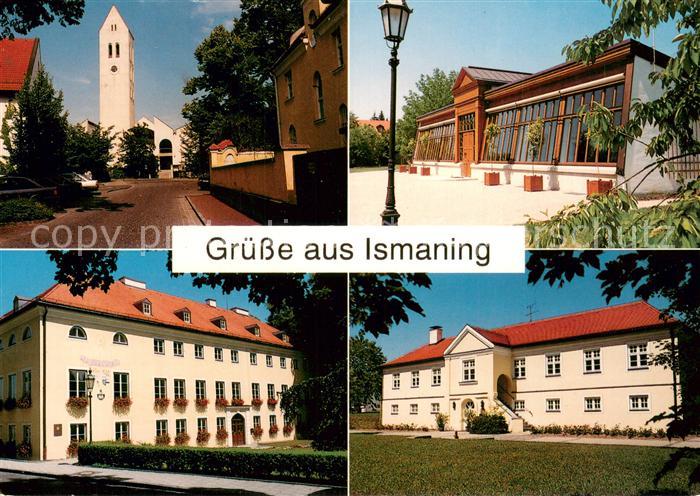 Ismaning St Johann Baptist Kirche Kallmann Museum Schloss Ismaning Schlossbueche