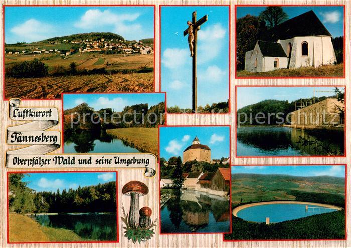 Taennesberg Luftkurort Oberpfaelzer Wald und seine Umgebung