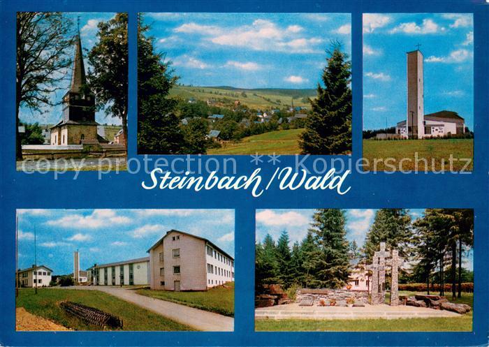 Steinbach Kronach Panorama Kirchen Gedenkstaette