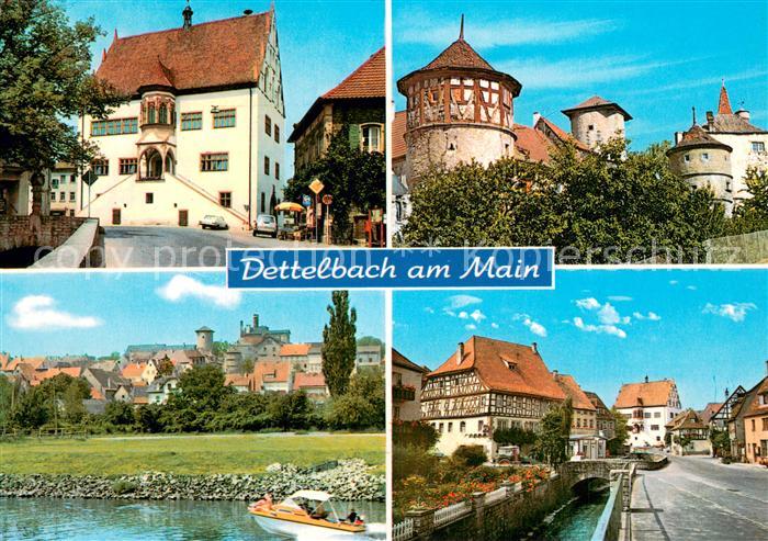 Dettelbach Rathaus Stadtmauer Altstadt Am Bach