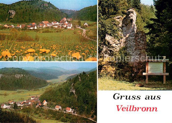 Veilbronn Panorama Felsen Landschaft Fraenkische Schweiz