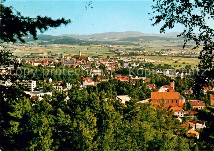 Cham Oberpfalz Panorama Bayerischer Wald