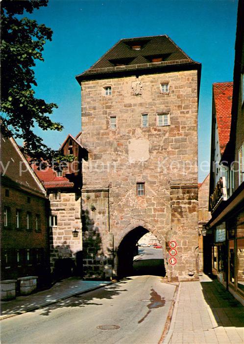 Altdorf Nuernberg Unteres Tor mit Durchfahrt zum Marktplatz