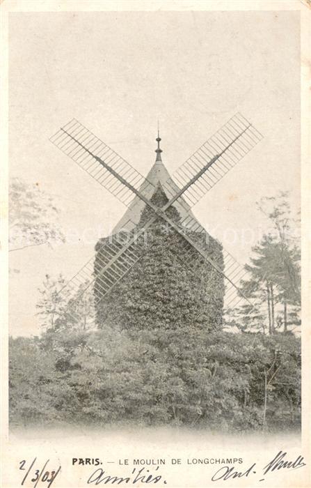 Paris 75 Le Moulin de Longchamps