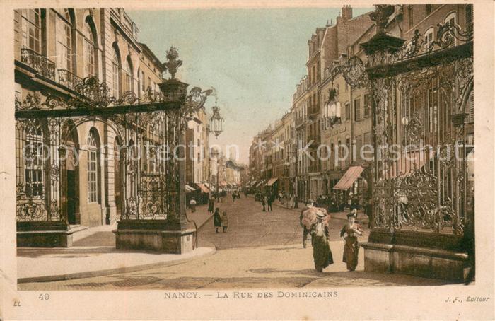 Nancy 54 La Rue des Dominicains