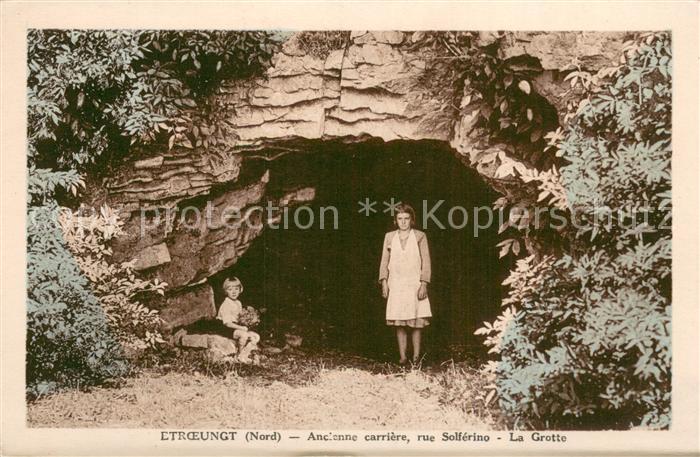 Etroeungt 59 Ancienne carriere rue Solferino La Grotte