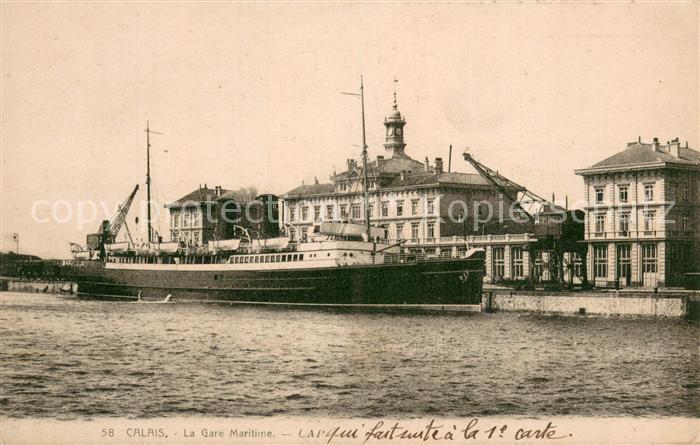 Calais 62 La Gare Maritime Cap