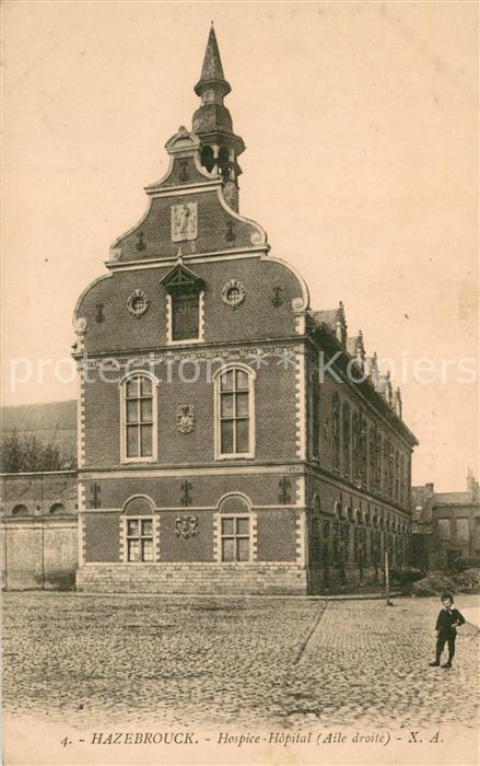 Hazebrouck Hospice Hopital Aile droite