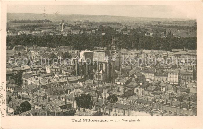 Toul 54 Vue generale aerienne