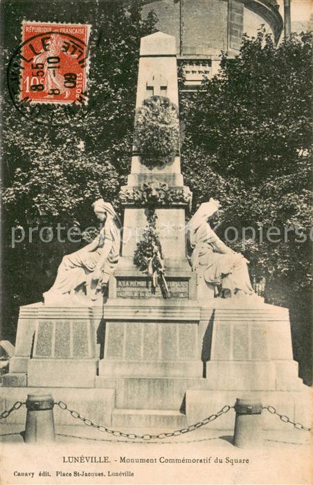 Luneville 54 Monument Commemoratif du Square