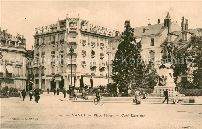 Nancy 54 Place Thiers Cafe Excelsior
