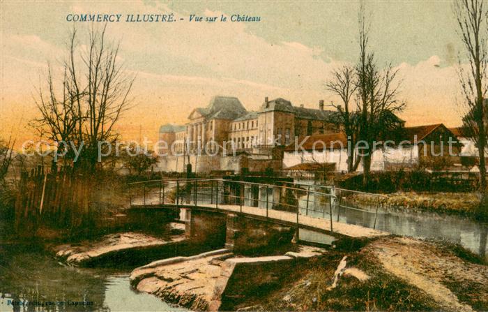 Commercy 55 Meuse Vue sur le Chateau