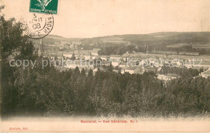 Baccarat 54 Vue generale