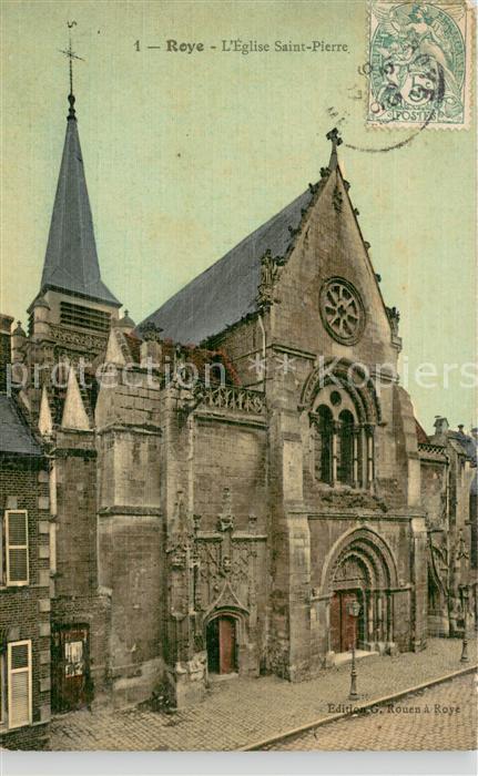 Roye Somme 80 Eglise Saint Pierre