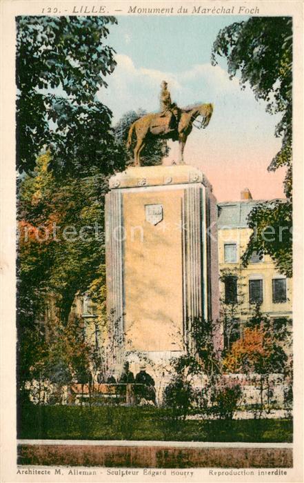 Lille 59 Sculpteur Edgar Hourry